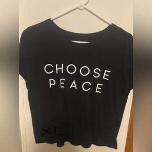 “Choose Peace” Shirt